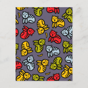 Cats plus bananas enclosure card