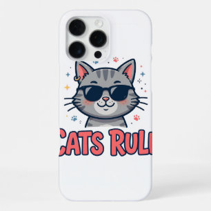 Cats Rule iPhone 16 Pro Max Case