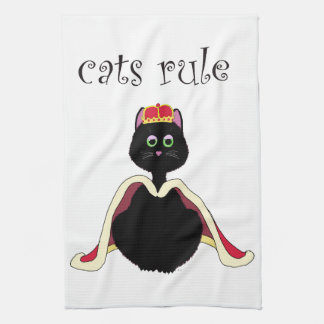 Cats Rule Kitchen Towel