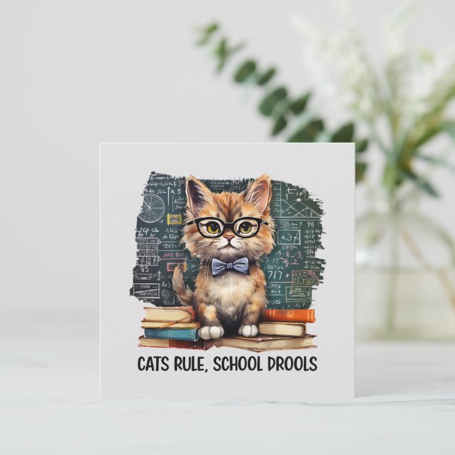 Cats Rule, School Drools (Standing Front)