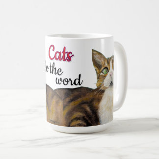 Cats rule the world mug 