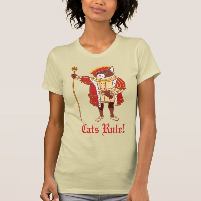 Cats Rule women's T-shirt (Front)