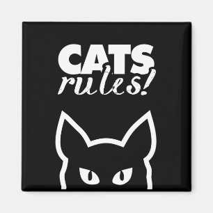 Cats Rules Magnet