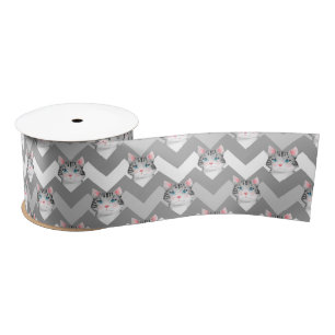Cats! Satin Ribbon