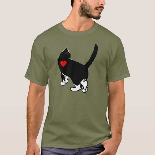 Cats Showing Love T-Shirt (Front)