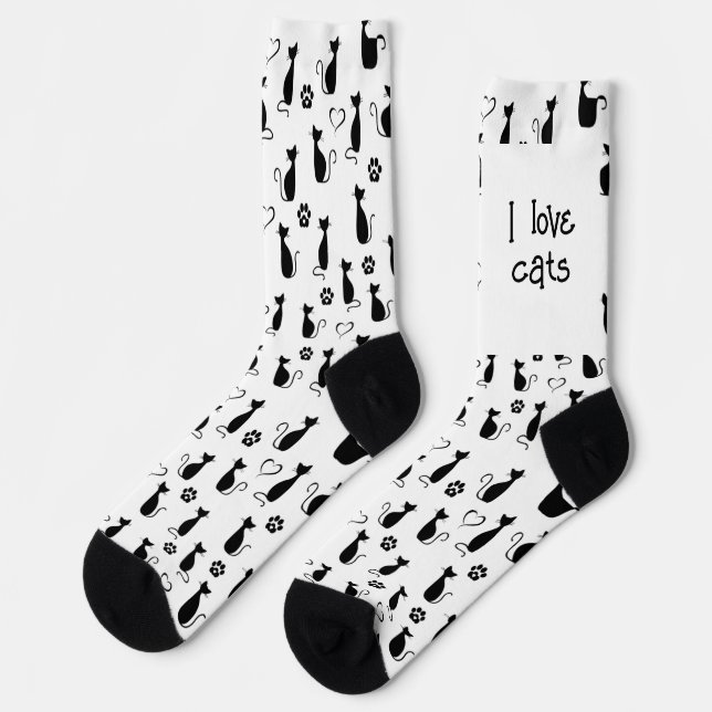 Cats Socks (Left)