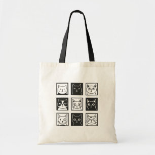 Cats Square Tote Bag