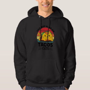 Cats Taco Mexican TacoCats for Boys Kids Cinco De Hoodie