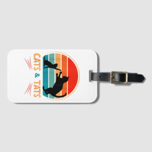 Cats & Tats - Cat Luggage Tag