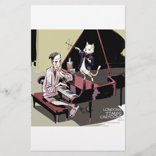 Cats That Take Over & Conduct Everything Funny Stationery (Front)