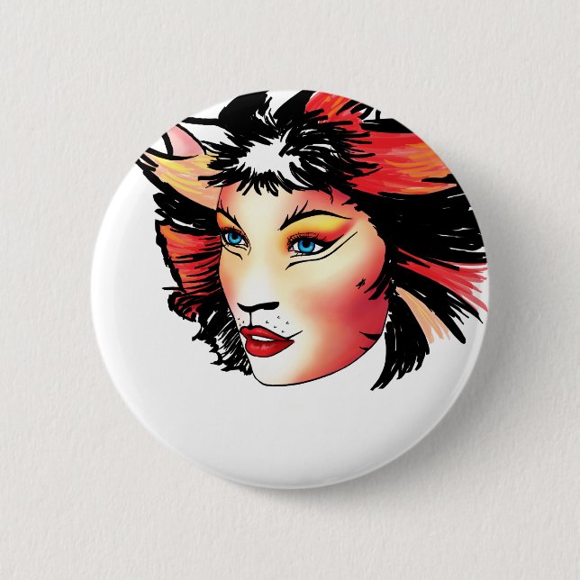 Cats the Musical, Bombalurina 2 Inch Round Button (Front)