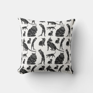 Cats Throw Pillow