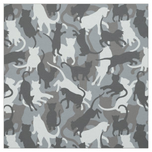 Cats Urban Camouflage Fabric