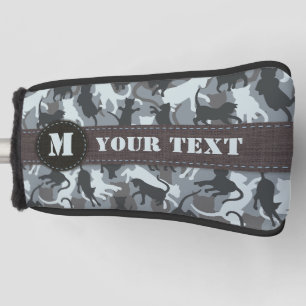 Cats Urban Camouflage Golf Head Cover