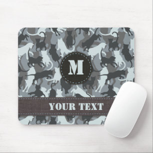 Cats Urban Camouflage Mouse Pad