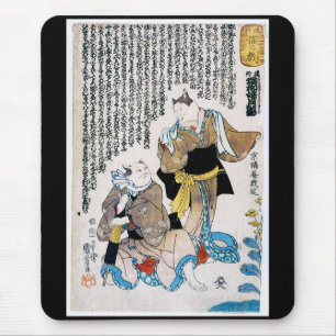 Cats , Utagawa Kuniyoshi Mouse Pad