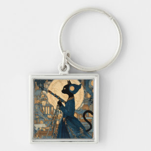 Cats - Victorian Cat - Countess Beatrice Keychain