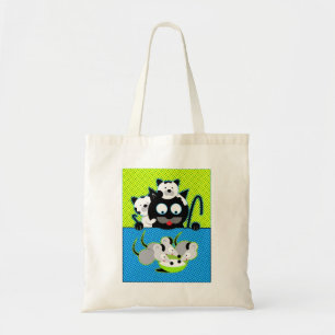 Cats vs. Mice Tote Bag