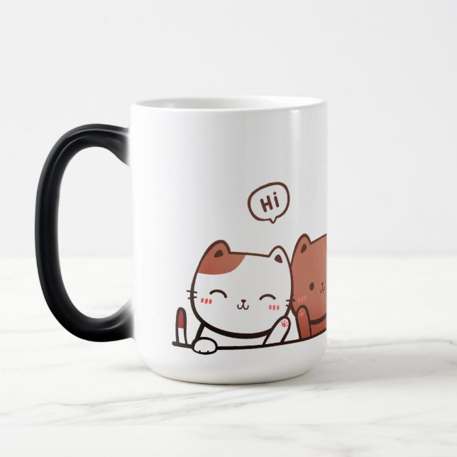 Cats, Windows wallpaper, Cool backgrounds Magic Mug (Left)