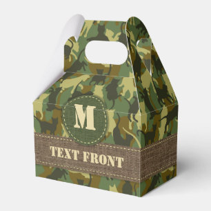 Cats Woodland Camouflage Favor Box
