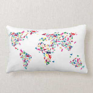 cats world pillow
