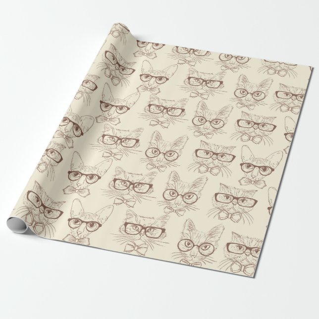 Cats Wrapping Paper (Unrolled)