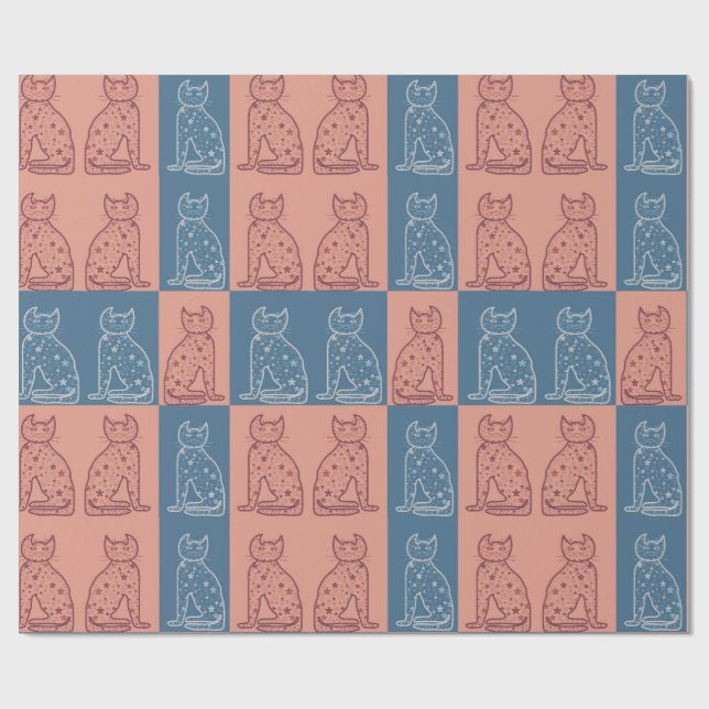 Cats Wrapping Paper (Flat)