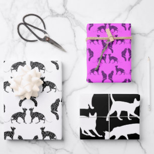 Cats Wrapping Paper Sheet