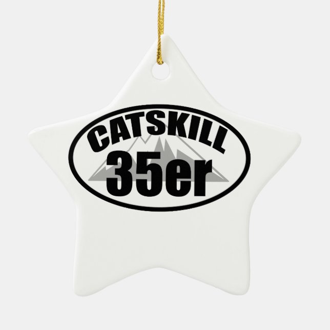 Catskill 35er ceramic ornament (Front)