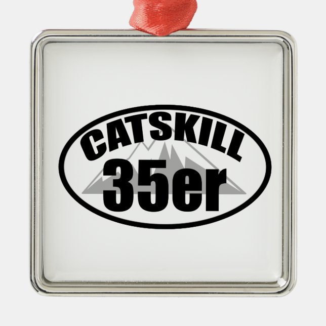 Catskill 35er metal ornament (Front)