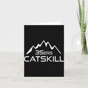Catskill 35er Mountain  Card