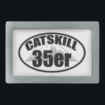 Catskill 35er rectangular belt buckle<br><div class="desc">Climbing and hiking the Catskill 35ers is like nothing else,  show your love!</div>