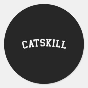 Catskill  classic round sticker