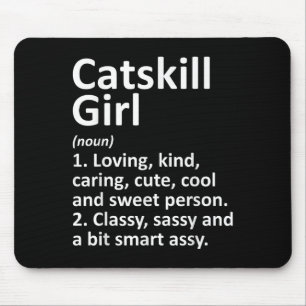 Catskill Girl Ny New York Funny City Home Roots Gi Mouse Pad
