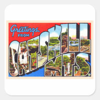 Catskill Mountains New York Large Letter Postcard