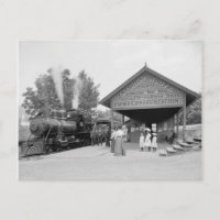 Catskill Mountains Railroad Station, 1902