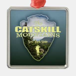 Catskill Mtns (arrowhead) Metal Ornament