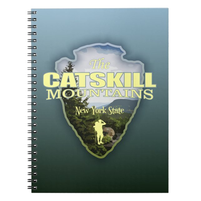 Catskill Mtns (arrowhead) Notebook (Front)