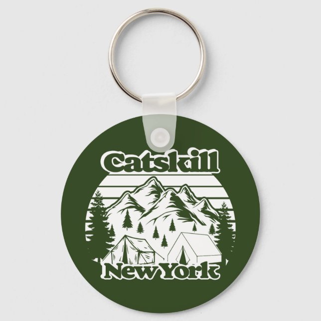 Catskill New York Keychain (Front)