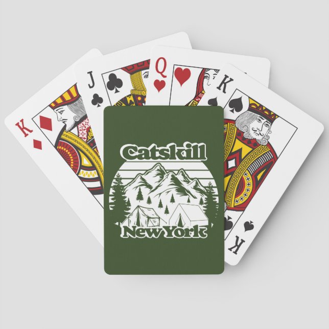 Catskill New York Playing Cards (Back)