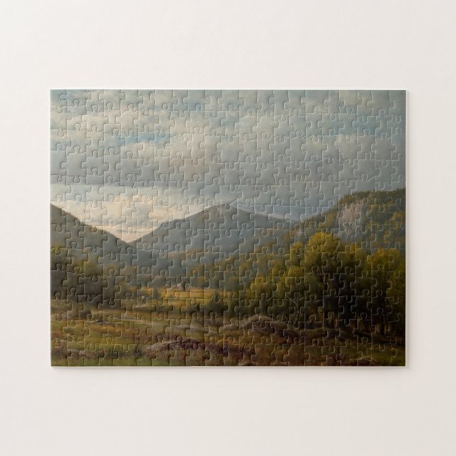 Catskill Vista – Charles W. Knapp Jigsaw Puzzle (Horizontal)