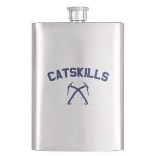 Catskills Ice Climbing Hip Flask