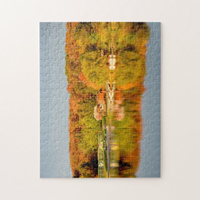 Catskills in Fall puzzle (Vertical)