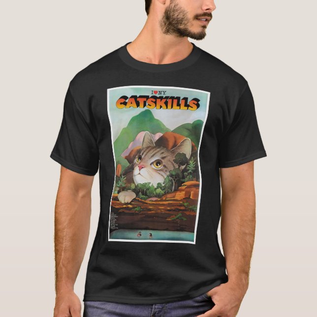 Catskills - Milton Glaser   T-Shirt (Front)