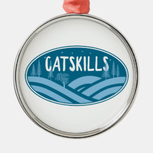 Catskills New York Outdoors Metal Ornament