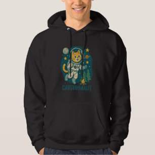 Catstronaut Space Cat Funny Astronaut Cat Lover Me Hoodie