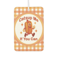 Catsup Me If You Can Funny Hot Dog – Ketchup Pun
