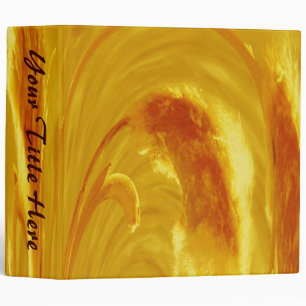 Cattails Binder - Gold