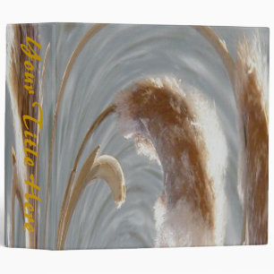 Cattails Binder - Natural