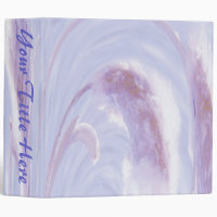 Cattails Binder - Periwinkle